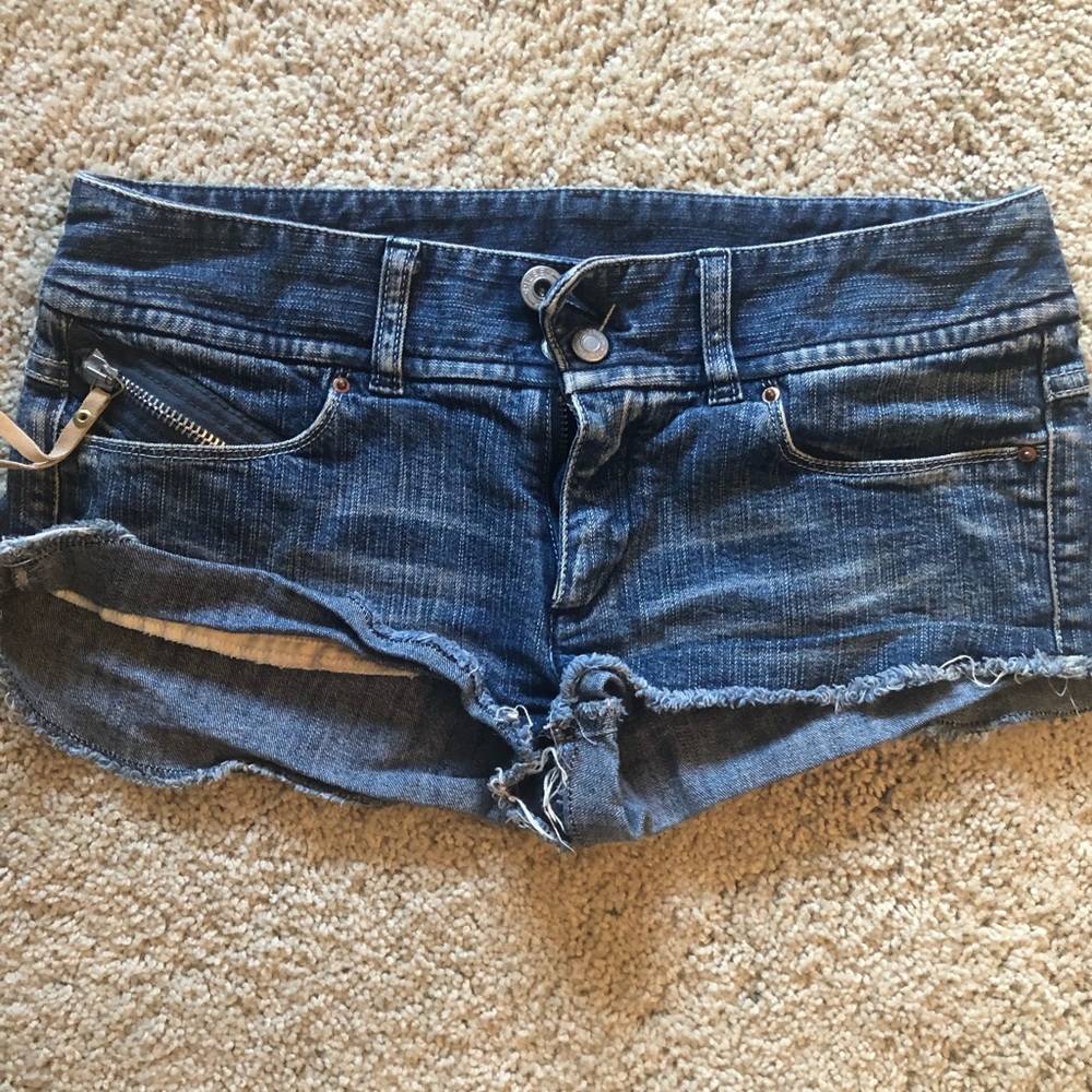 Diesel Cut-off Jean Shorts